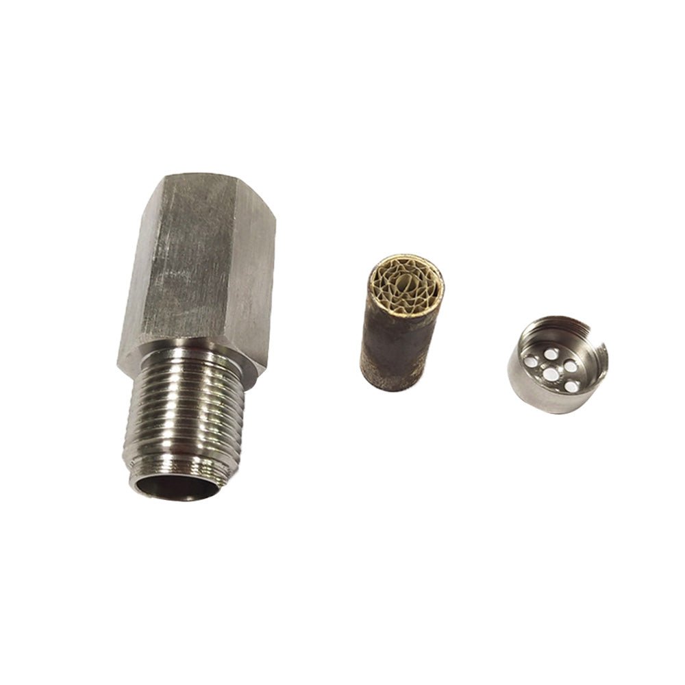 Oxygen O2 Sensor Spacer Adapter CEL Cleaner Mini Cat with Catalytic Converter - Frazy's Auto Parts