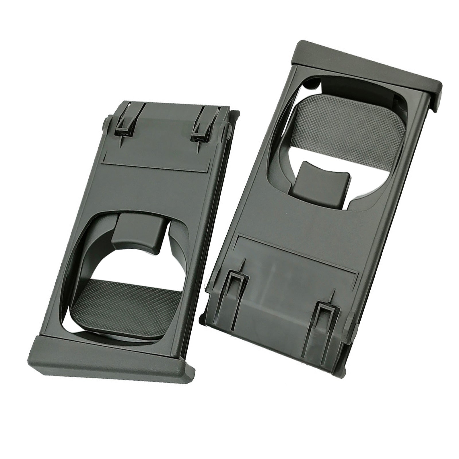 Pair Dash Cup Holder Suitable For Toyota Hilux Vigo MK6 MK7 Pickup 2005 - 2015 Grey - Frazy's Auto Parts