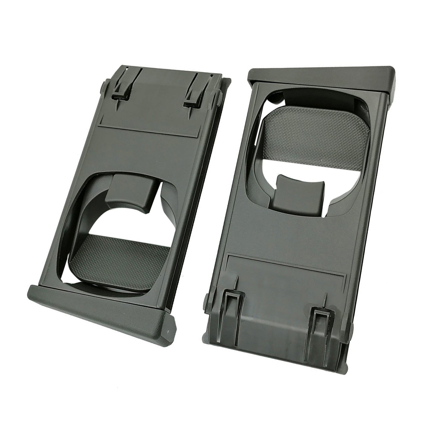 Pair Dash Cup Holder Suitable For Toyota Hilux Vigo MK6 MK7 Pickup 2005 - 2015 Grey - Frazy's Auto Parts