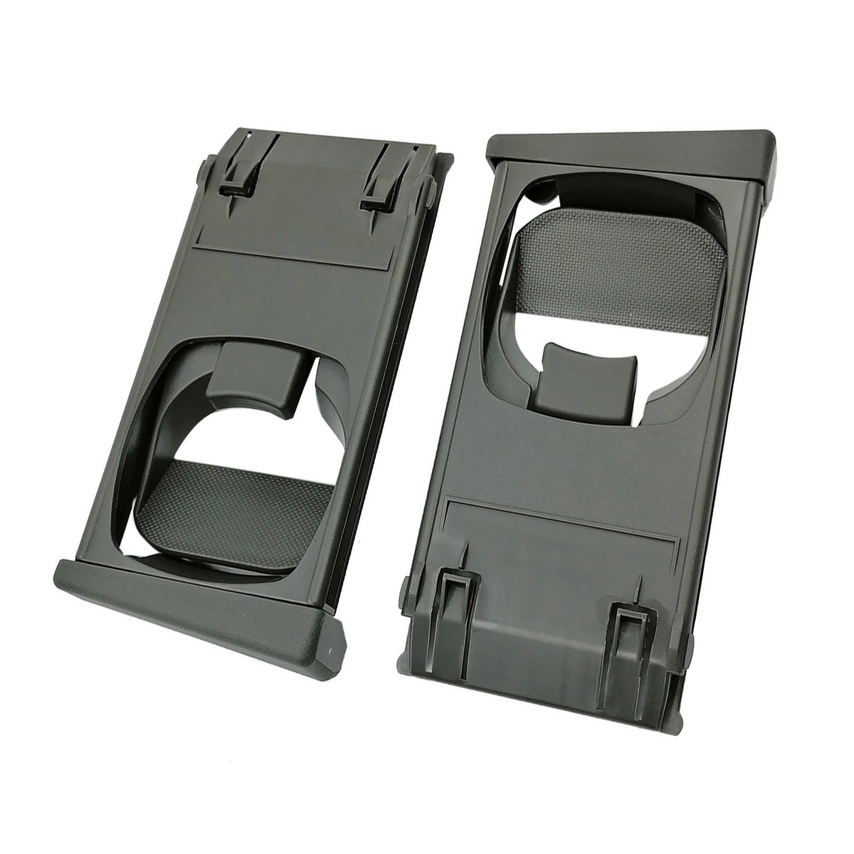 Pair Dash Cup Holder Suitable For Toyota Hilux Vigo MK6 MK7 Pickup 2005 - 2015 Grey - Frazy's Auto Parts