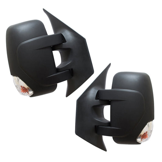 Pair Door Mirrors Electric w/ Indicator Suitable for Renault Master X62 2010–2025 - Frazy's Auto Parts