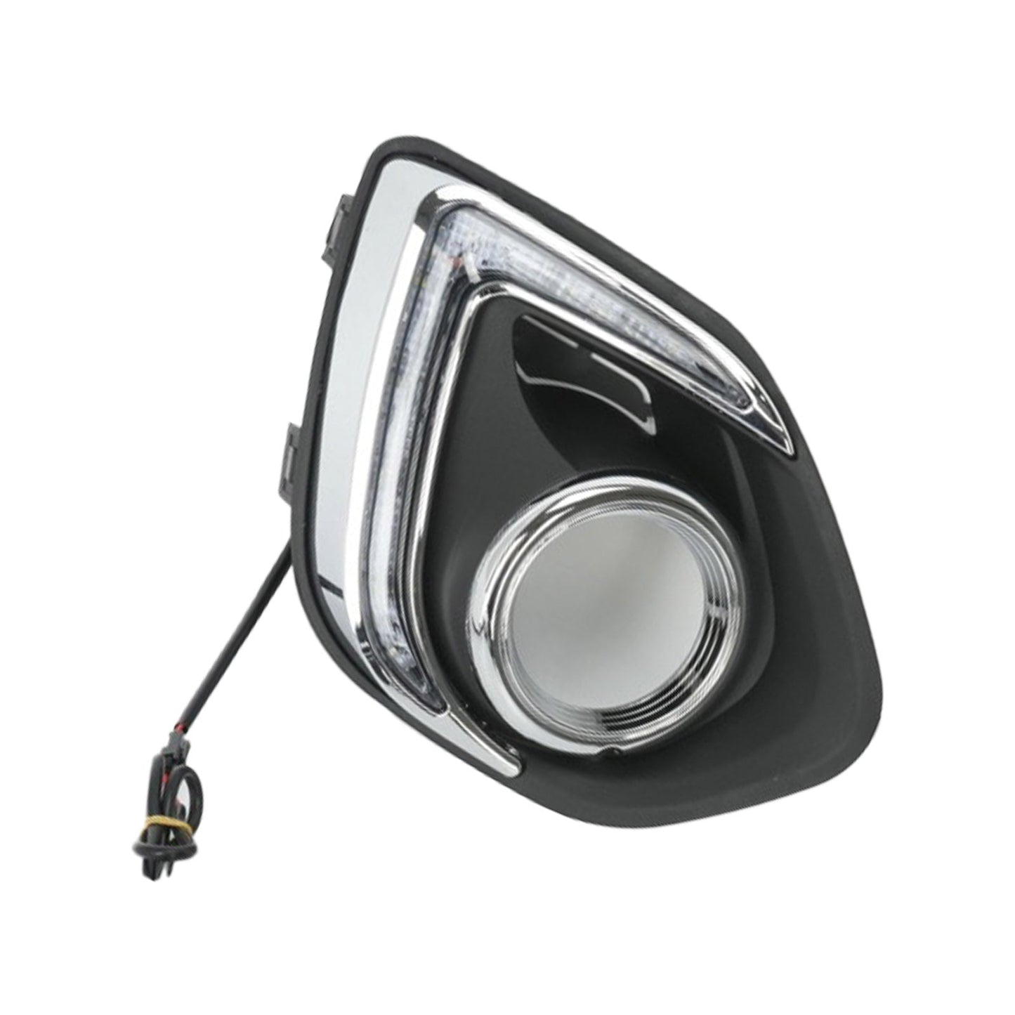 Pair Front Fog Light Lamp LED 12V Suitable For Mitsubishi ASX Outlander 2013 - 15 - Frazy's Auto Parts