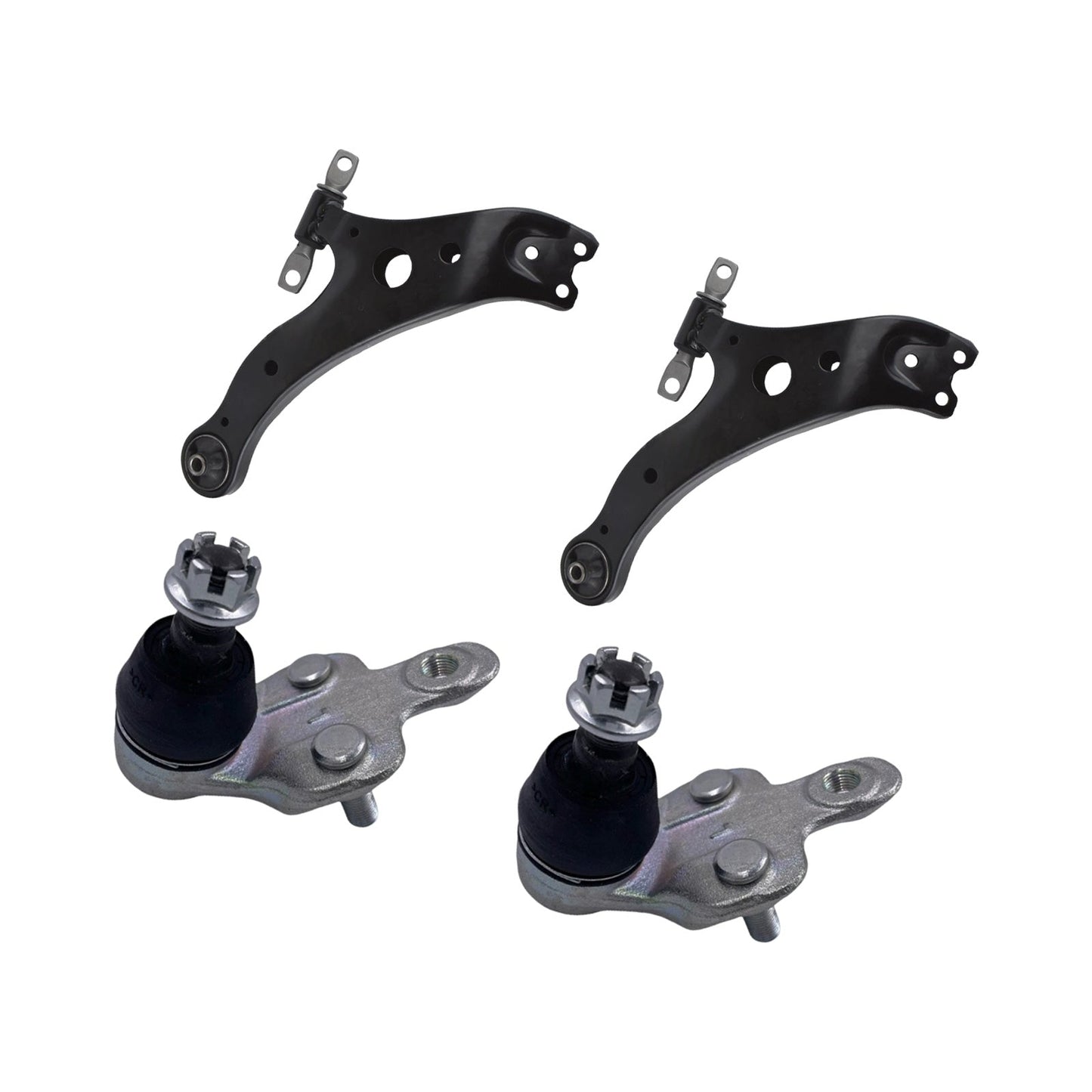 Pair Front Lower Control Arms Suitable for Lexus RX300 RX330 RX350 RX400H 03 - 09 - Frazy's Auto Parts
