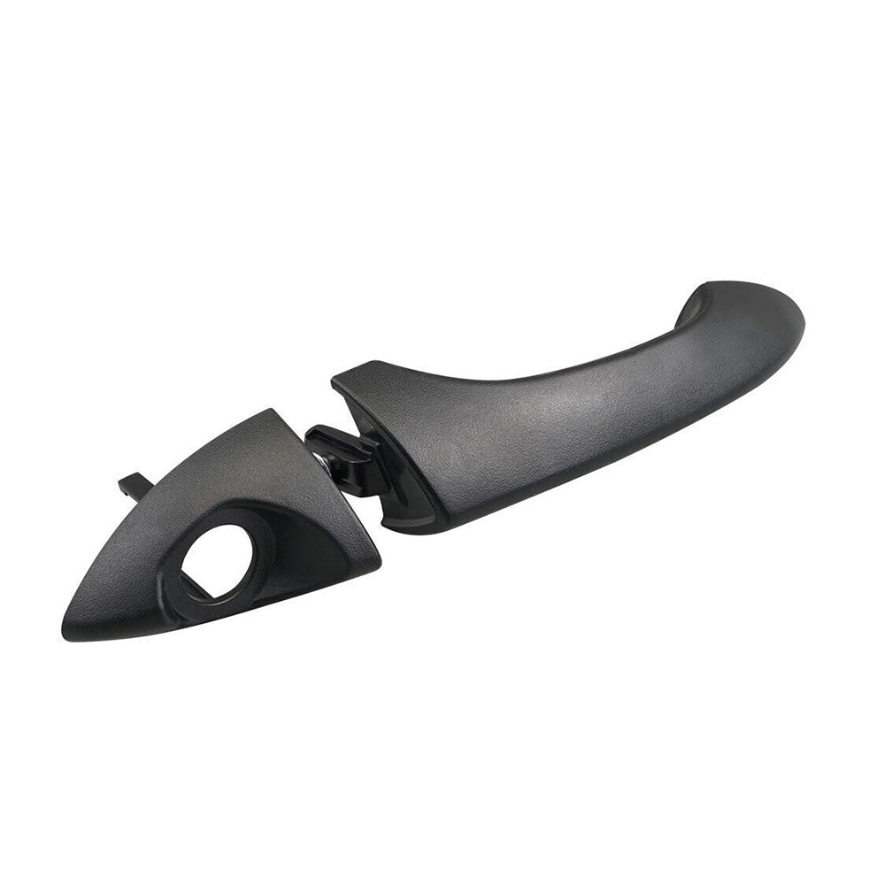 Pair Front Right & Left Outer Door Handles Dumb Black Suitable For BMW X5 E53 2000 - 2006 - Frazy's Auto Parts