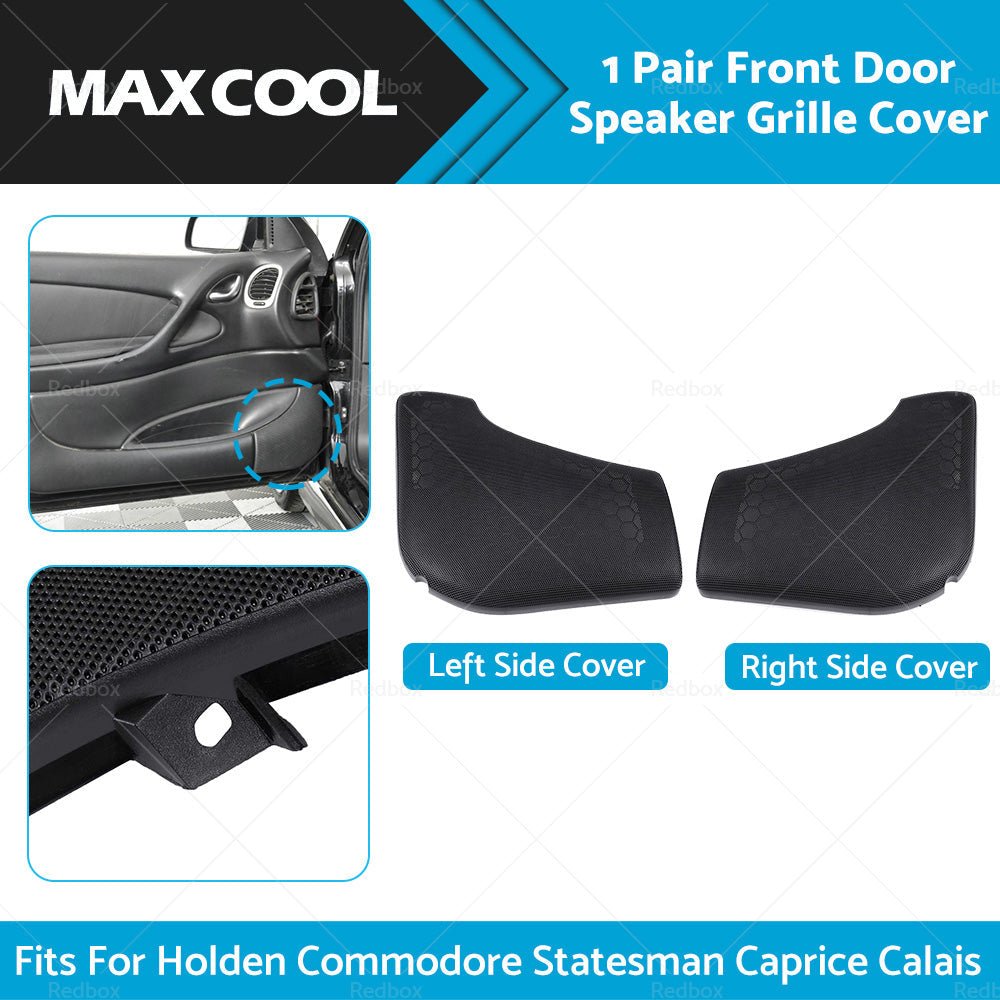 Pair LH RH Front Door Speaker Grille Cover For Holden Commodore VT VX VU VY VZ - Frazy's Auto Parts