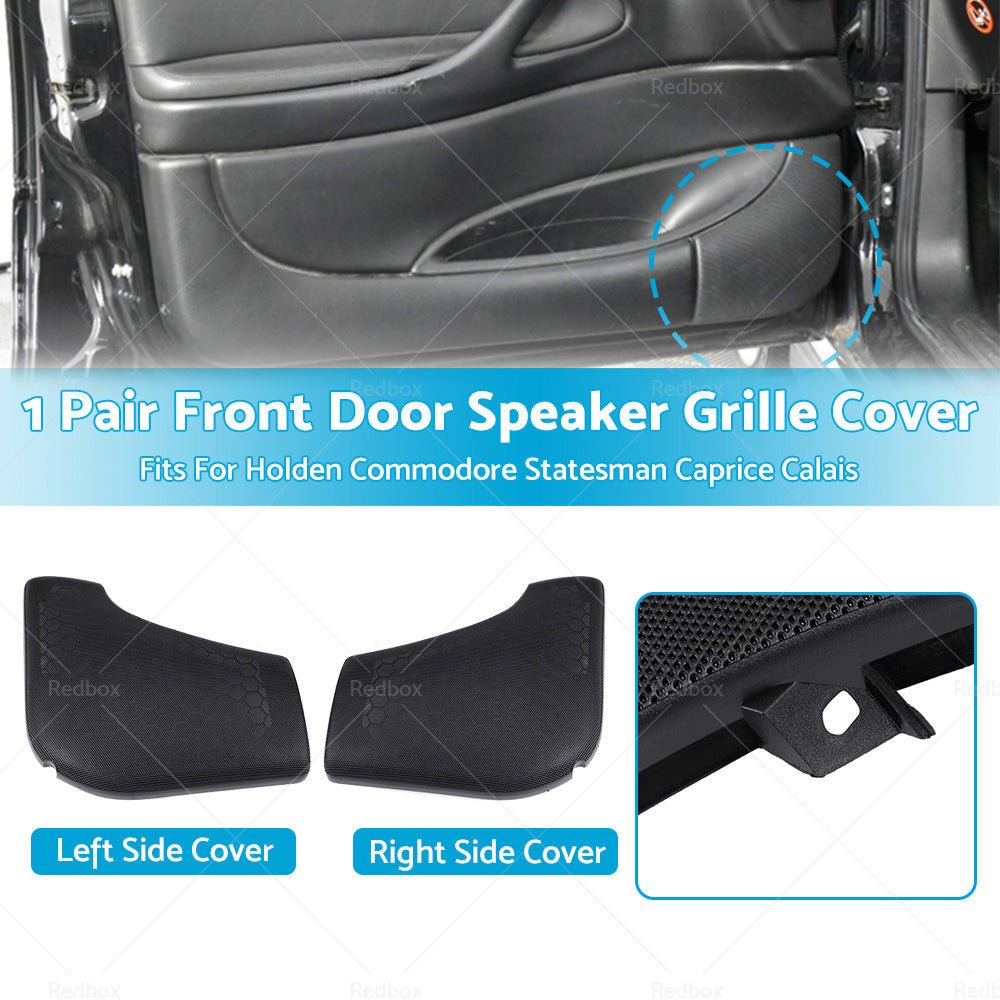 Pair LH RH Front Door Speaker Grille Cover For Holden Commodore VT VX VU VY VZ - Frazy's Auto Parts