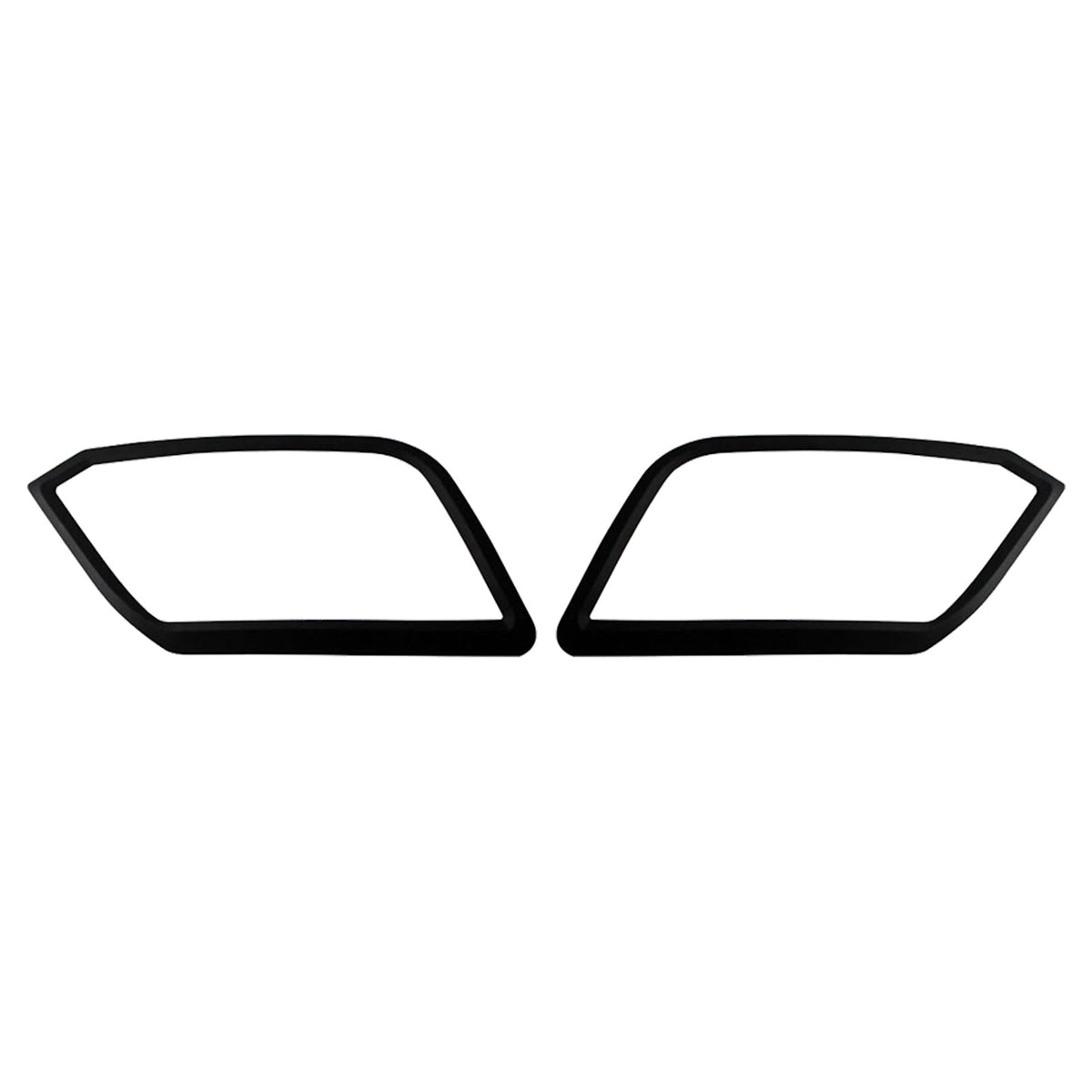 Pair of Front Headlight Cover Trims Suitable For VW Volkswagen Amarok 2009 - 2022 - Frazy's Auto Parts