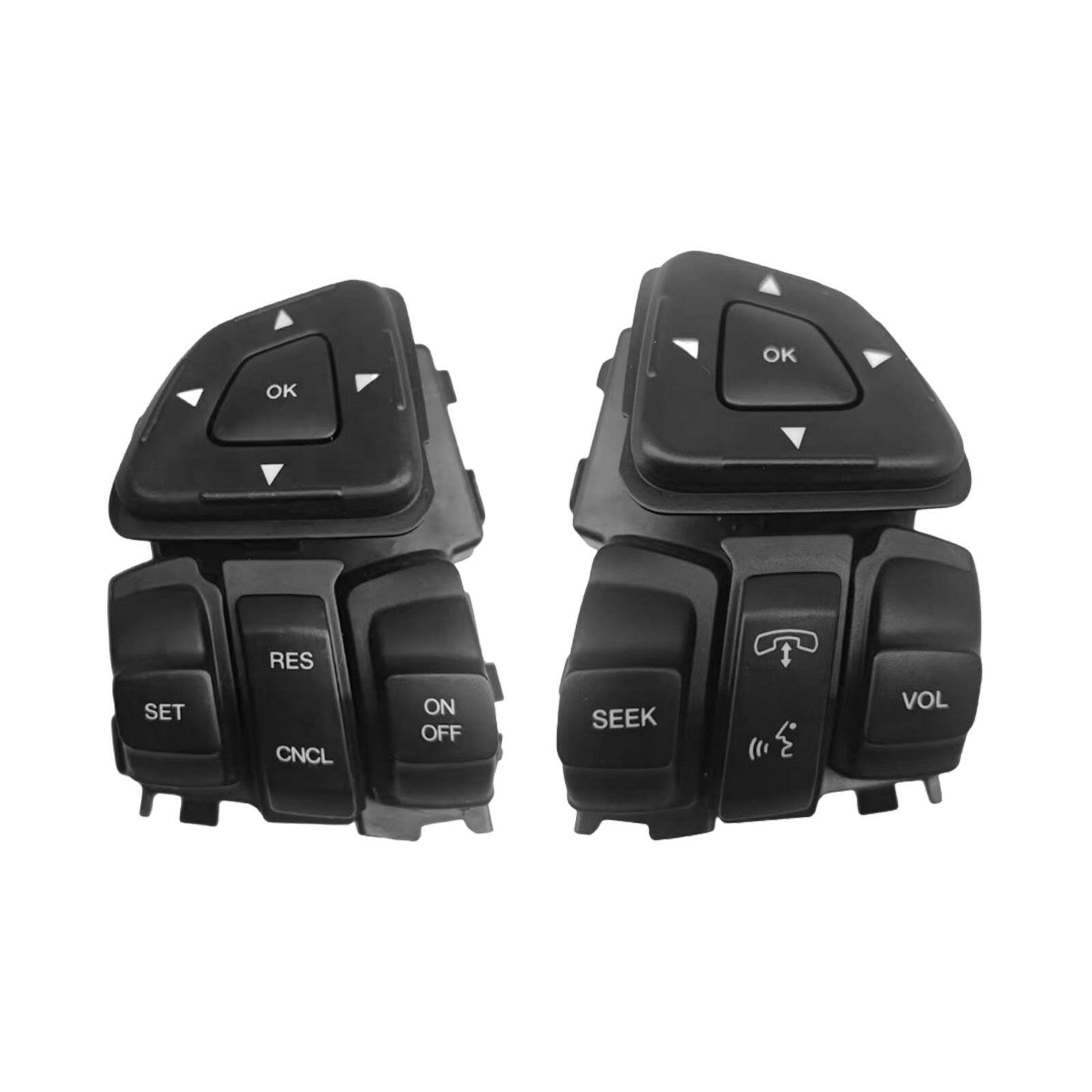 Pair Steering Wheel Cruise Control Switch Suitable For Ford Explorer / Lincoln MKX - Frazy's Auto Parts