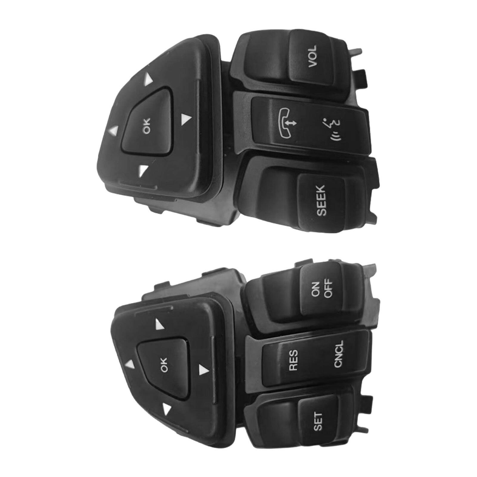 Pair Steering Wheel Cruise Control Switch Suitable For Ford Explorer / Lincoln MKX - Frazy's Auto Parts