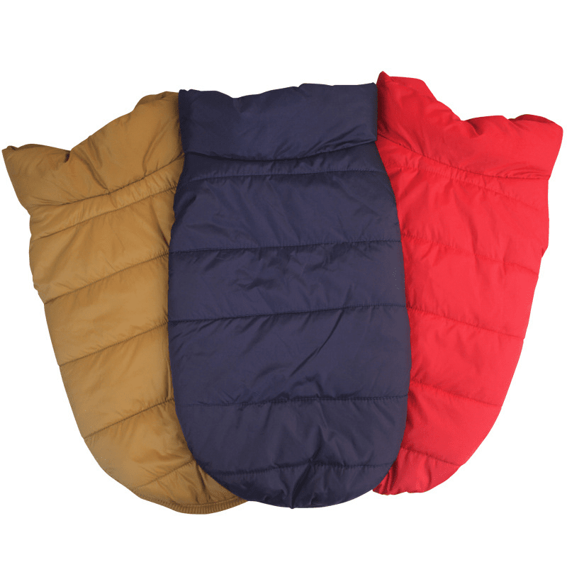 Pet Dog Warm Windproof Coat Fleece Jacket Jumper Sweater Winter Puppy Clothes AU - Frazy's Auto Parts