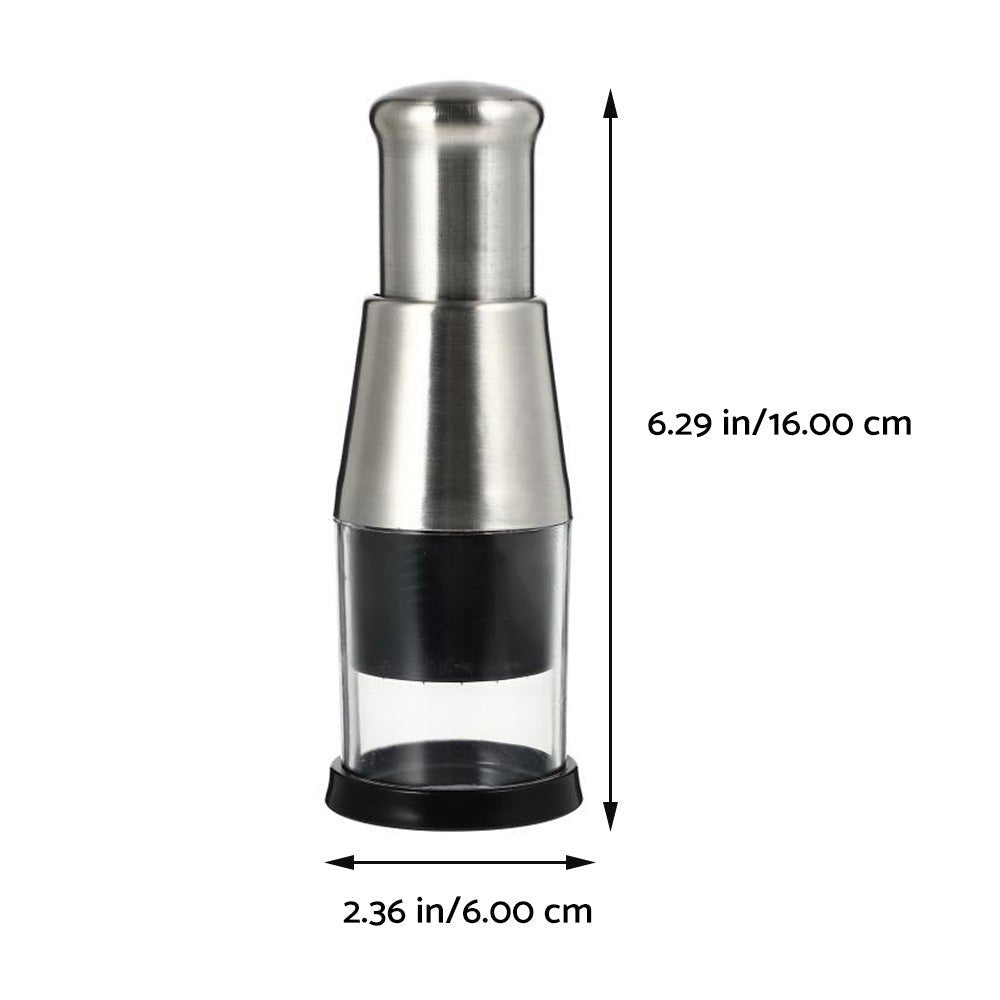 Pressed Garlic Chopper Stainless Steel 304 Suitable For Mincing & Crushing Garlic - Frazy's Auto Parts