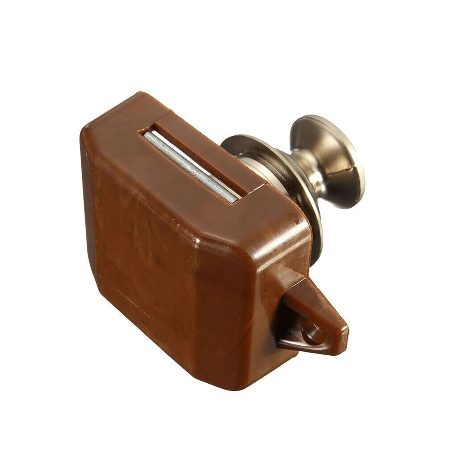 Push Button Latch Knob Catch Lock Suitable For RV Drawer Cupboard Door Caravan Cabinet - Frazy's Auto Parts