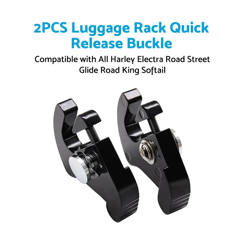 Quick Release Backrest Mounting Kit Suitable For Harley Sissy Bar Luggage Rack - Frazy's Auto Parts
