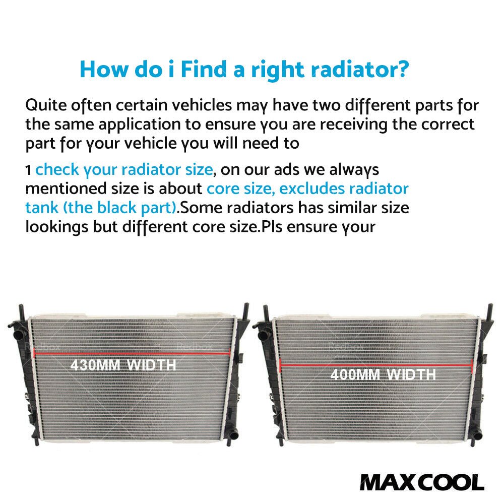 Radiator Suitable For Kia Cerato LD 2.0 4 - Cyl G4GC 2004 - 2009 – Auto & Manual Petrol - Frazy's Auto Parts