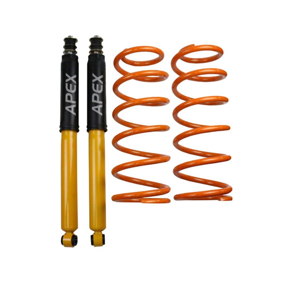 Rear 2 inch 50MM Lift Shock Coil Spring Suitable For Toyota Land Cruiser 80 Series - Frazy's Auto Parts