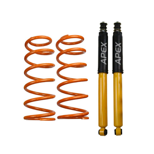 Rear 2 inch 50MM Lift Shock Coil Spring Suitable For Toyota Land Cruiser 80 Series - Frazy's Auto Parts