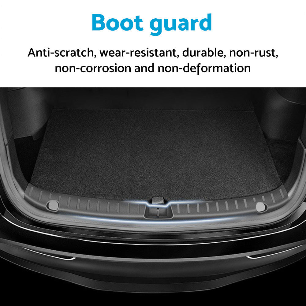 Rear Bumper Guard Trunk TPE Protector Cover Suitable For Tesla Model Y 22 - 23 - Frazy's Auto Parts