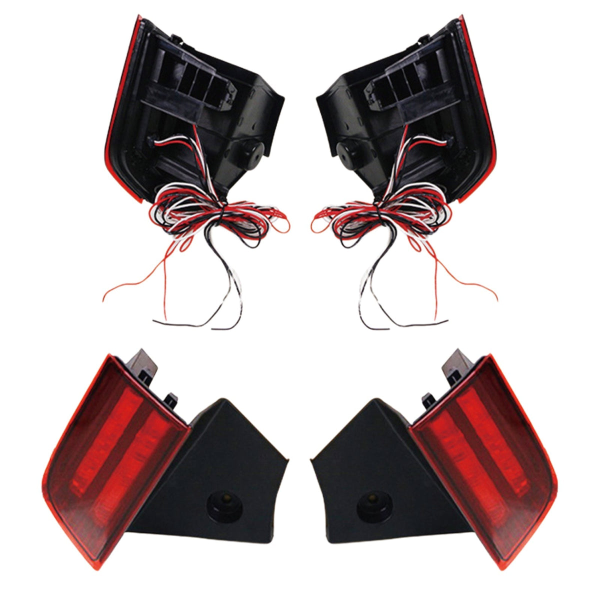 Rear Bumper Tail Light Pair Left & Right Suitable For Mitsubishi Pajero Sport 2015 - 2016 - Frazy's Auto Parts