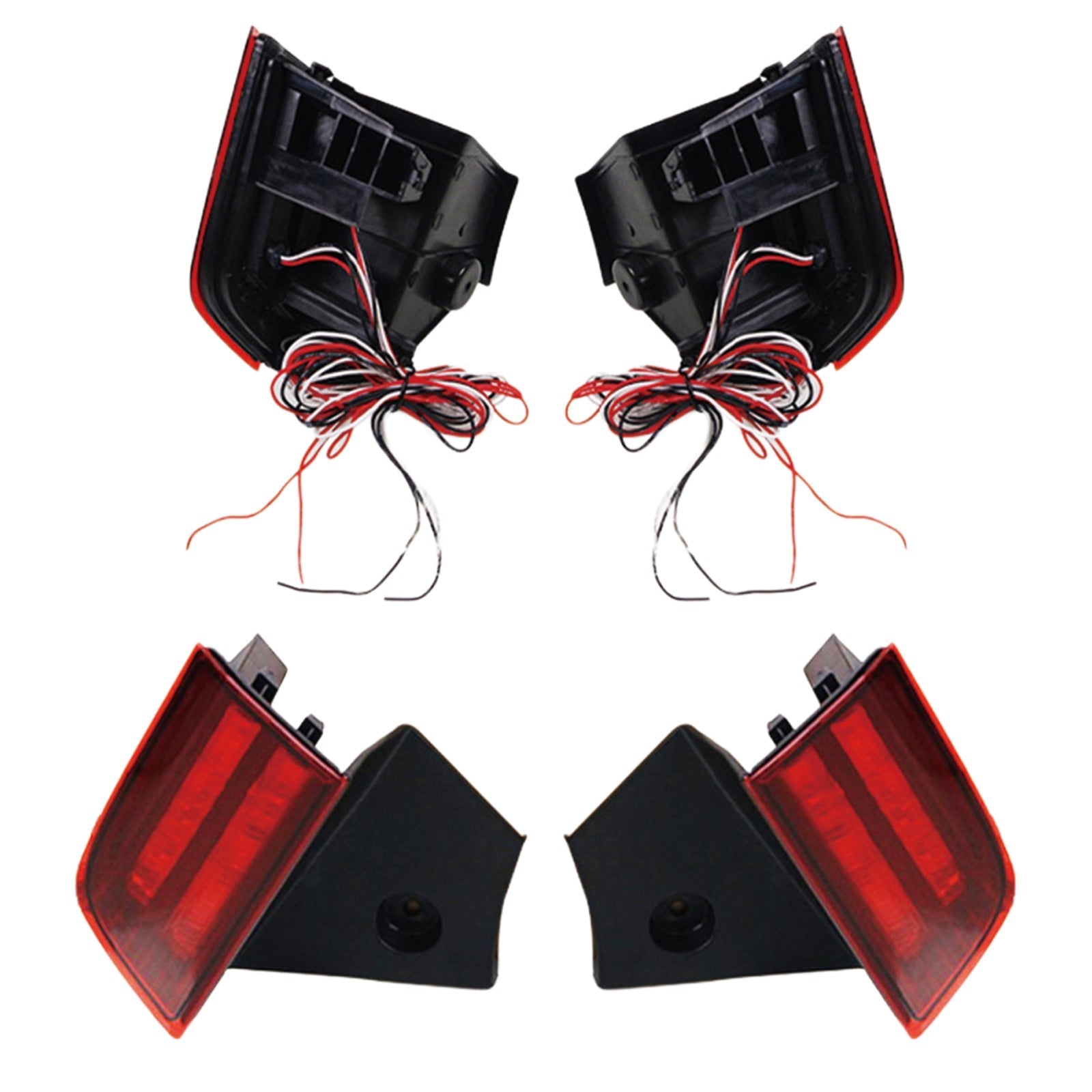 Rear Bumper Tail Light Pair Left & Right Suitable For Mitsubishi Pajero Sport 2015 - 2016 - Frazy's Auto Parts