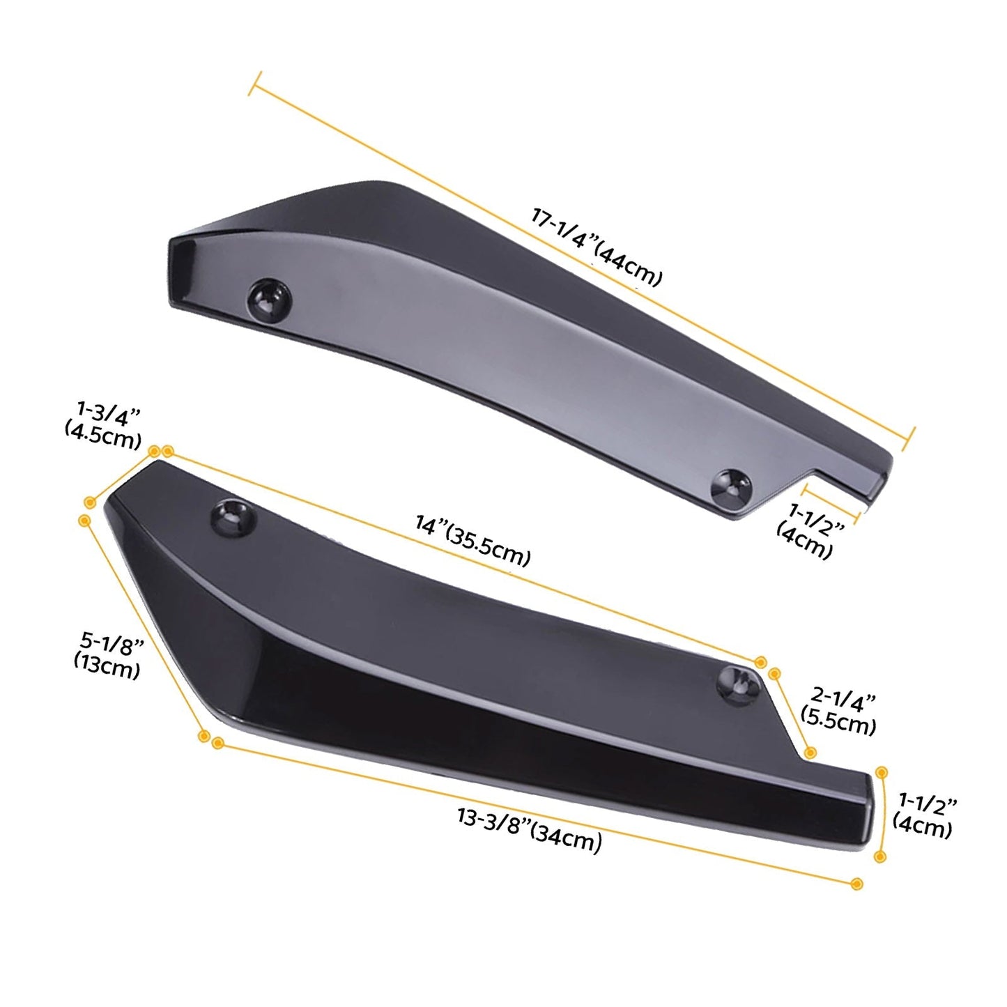 Rear Diffuser Suitable For Mitsubishi Lancer CJ / CF Sedan Bumper Spoiler - Frazy's Auto Parts