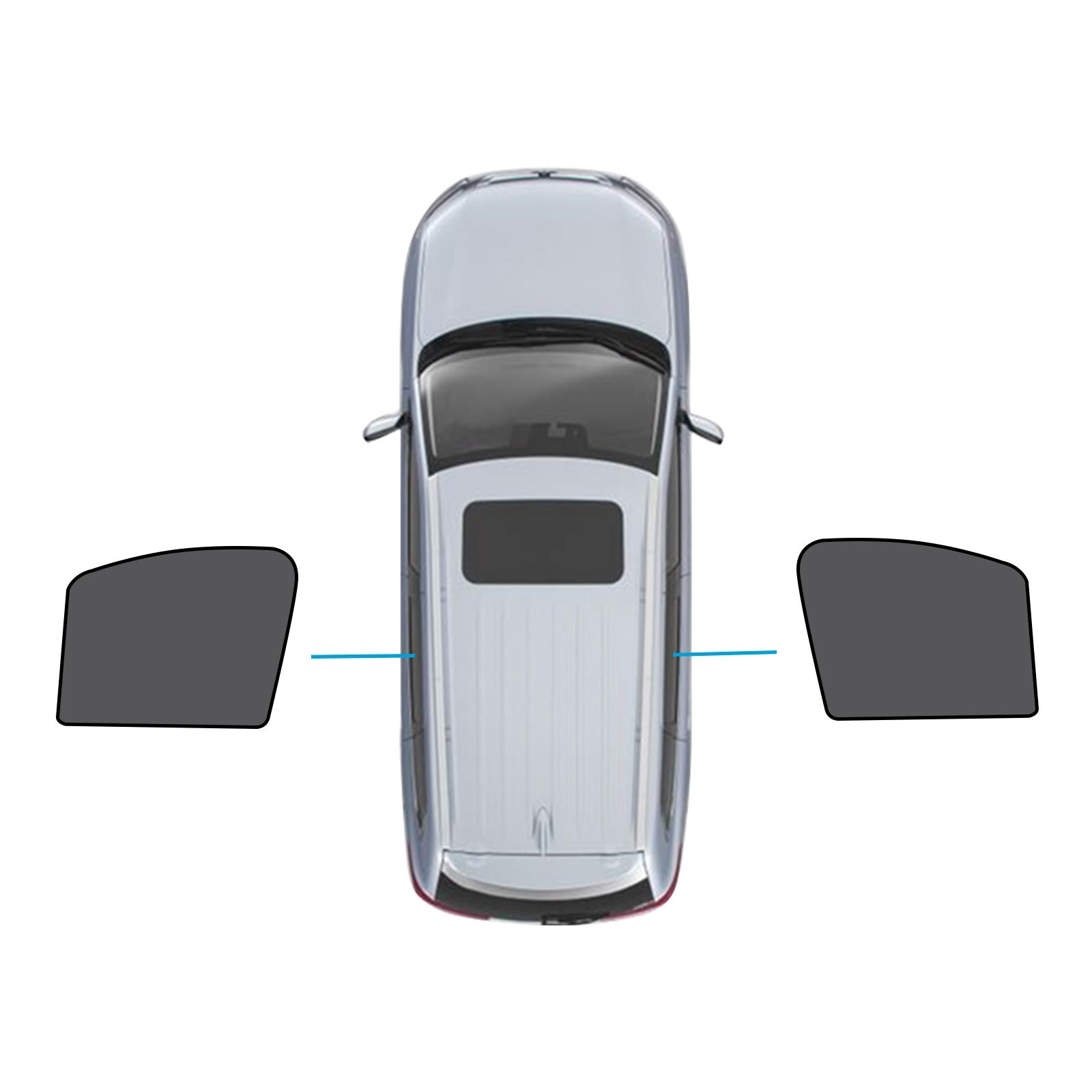 Rear Magnetic Sun Shade Mesh Blind Suitable For LDV T60 Ute 2017 - 2024 UVA & UVB Protection - Frazy's Auto Parts