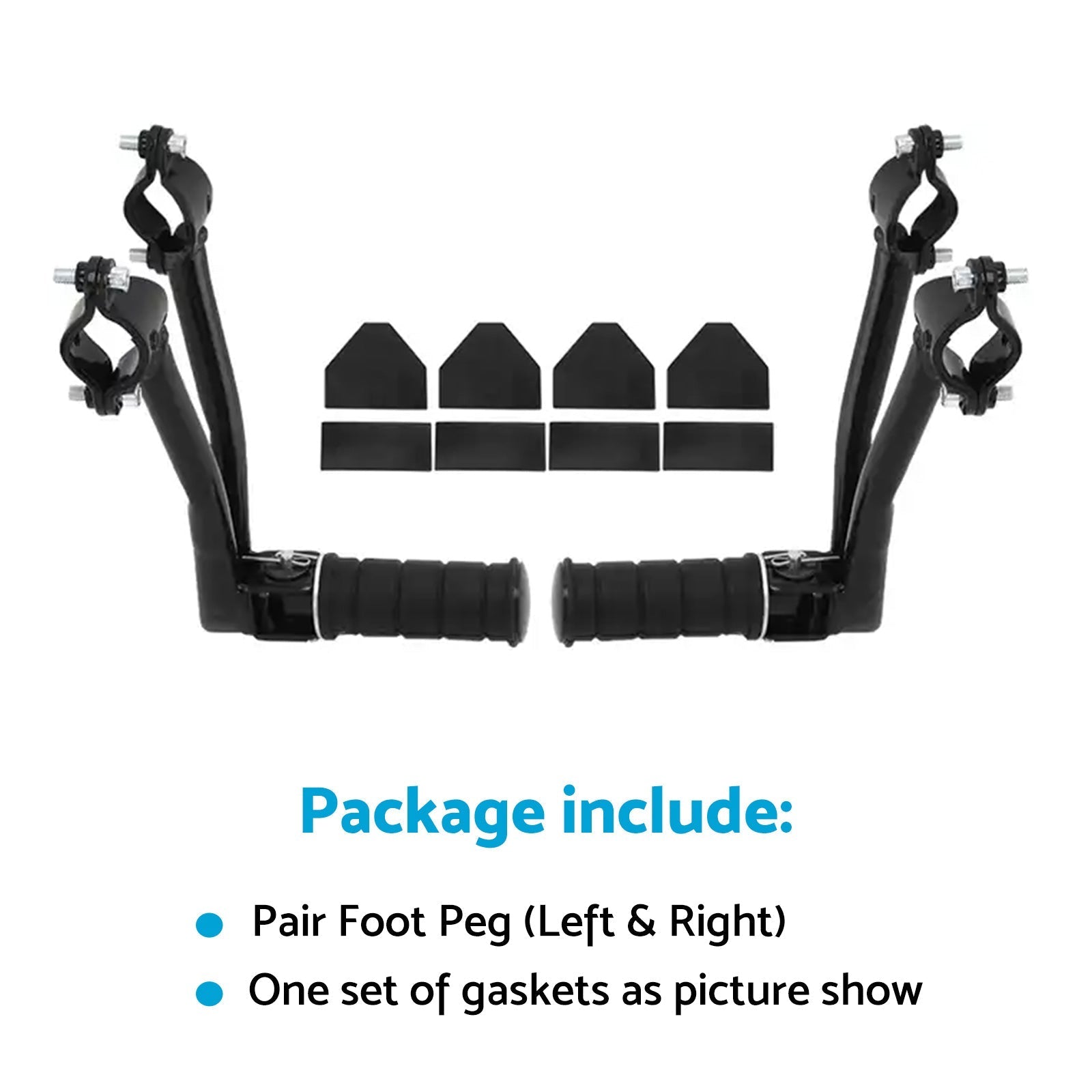 Rear Passenger Foot Peg Bracket Suitable For Kawasaki VN650 2015 Blk Vulcan 650 - Frazy's Auto Parts