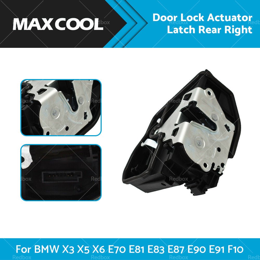 Rear Right Door Lock Actuator Latch For BMW X3 X5 X6 E70 E81 E83 E87 E90 E91 F10 - Frazy's Auto Parts