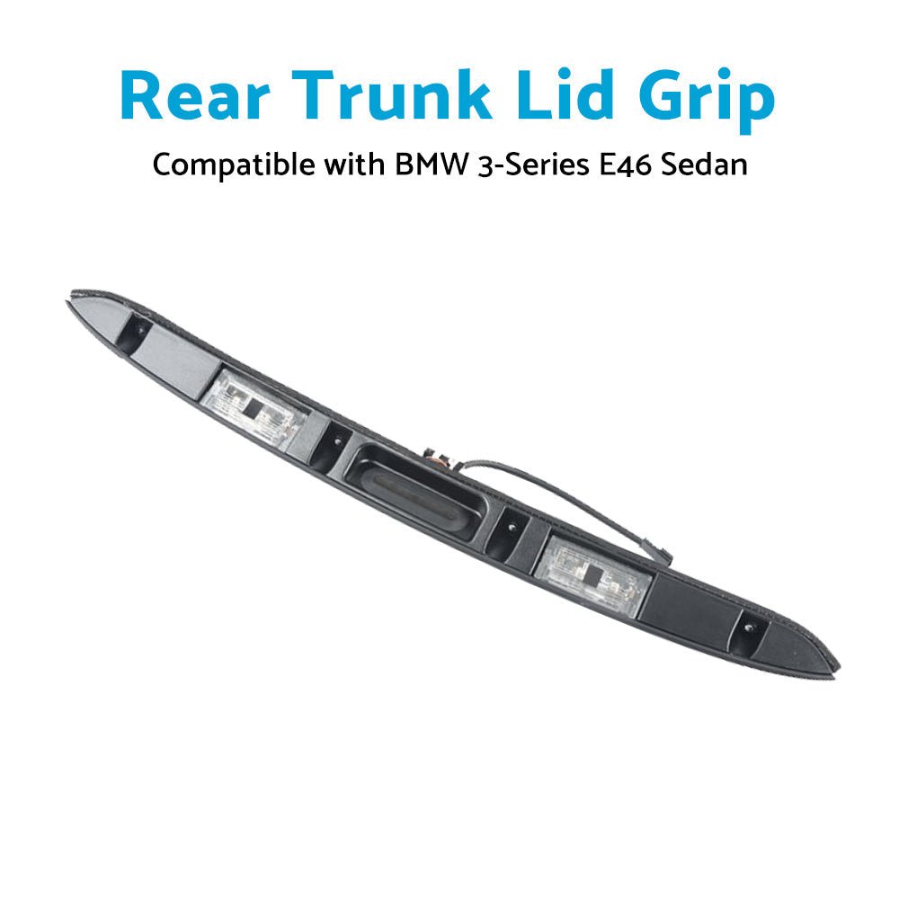 Rear Trunk Liftgate Pull Handle 51137171699 Suitable for BMW 3 Series E46 Sedan - Frazy's Auto Parts