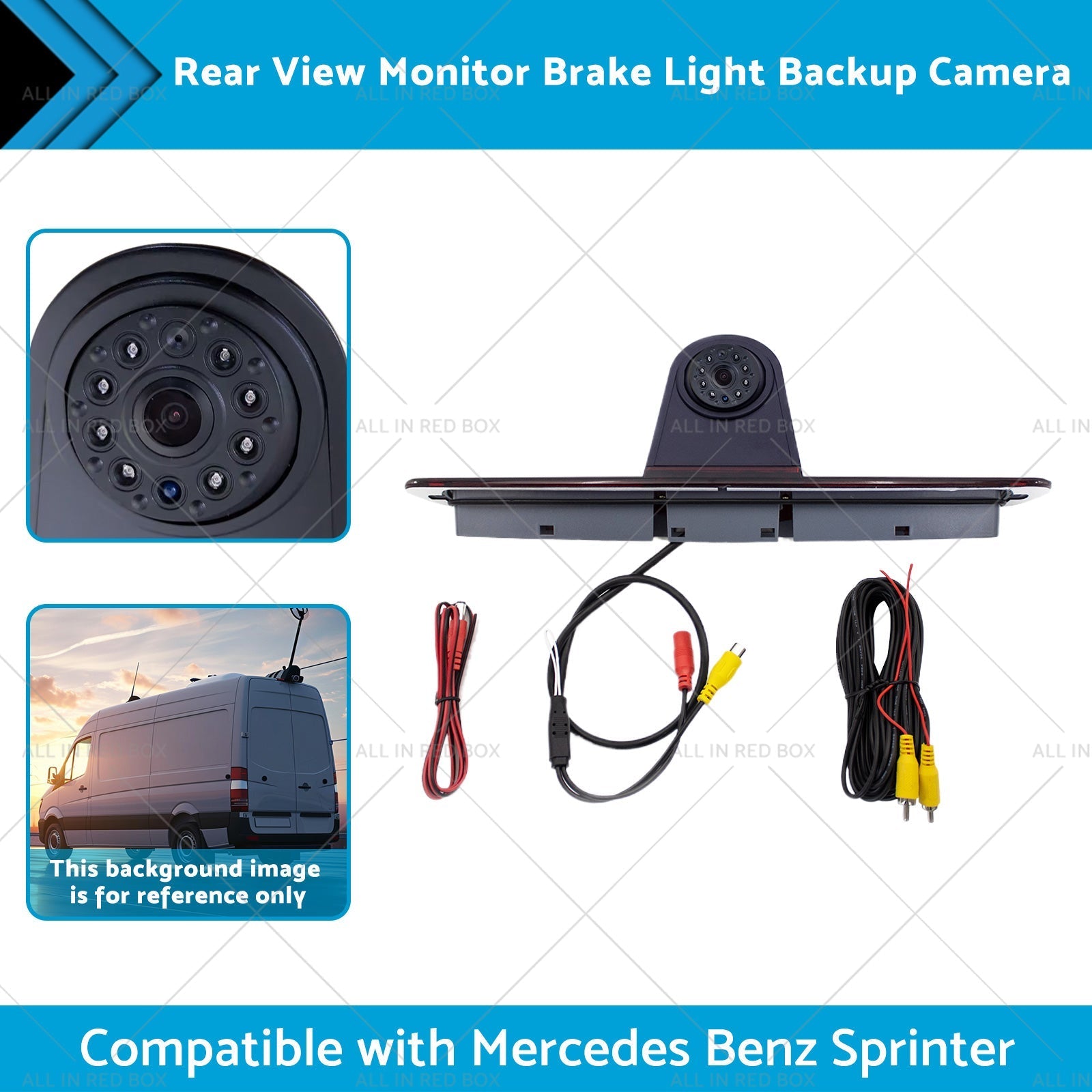Rear View Brake Light Backup Camera Suitable for Mercedes Benz Sprinter - Frazy's Auto Parts