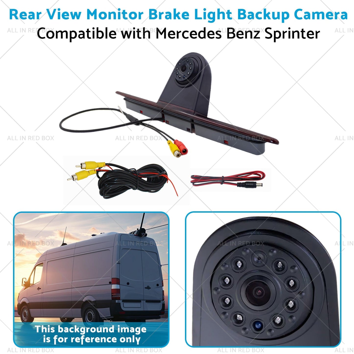 Rear View Brake Light Backup Camera Suitable for Mercedes Benz Sprinter - Frazy's Auto Parts