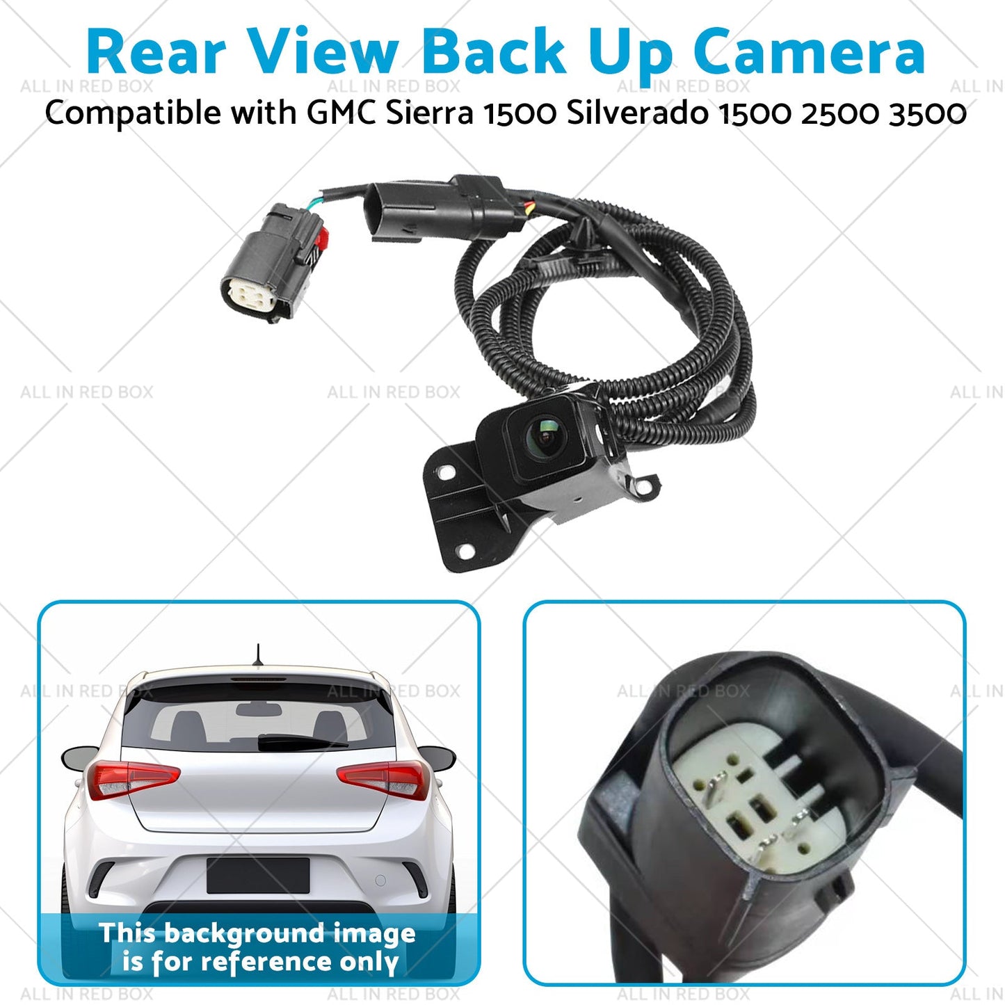 Rear View Camera Suitable for 11 - 14 GMC Sierra 1500 Silverado 1500 2500 3500 - Frazy's Auto Parts