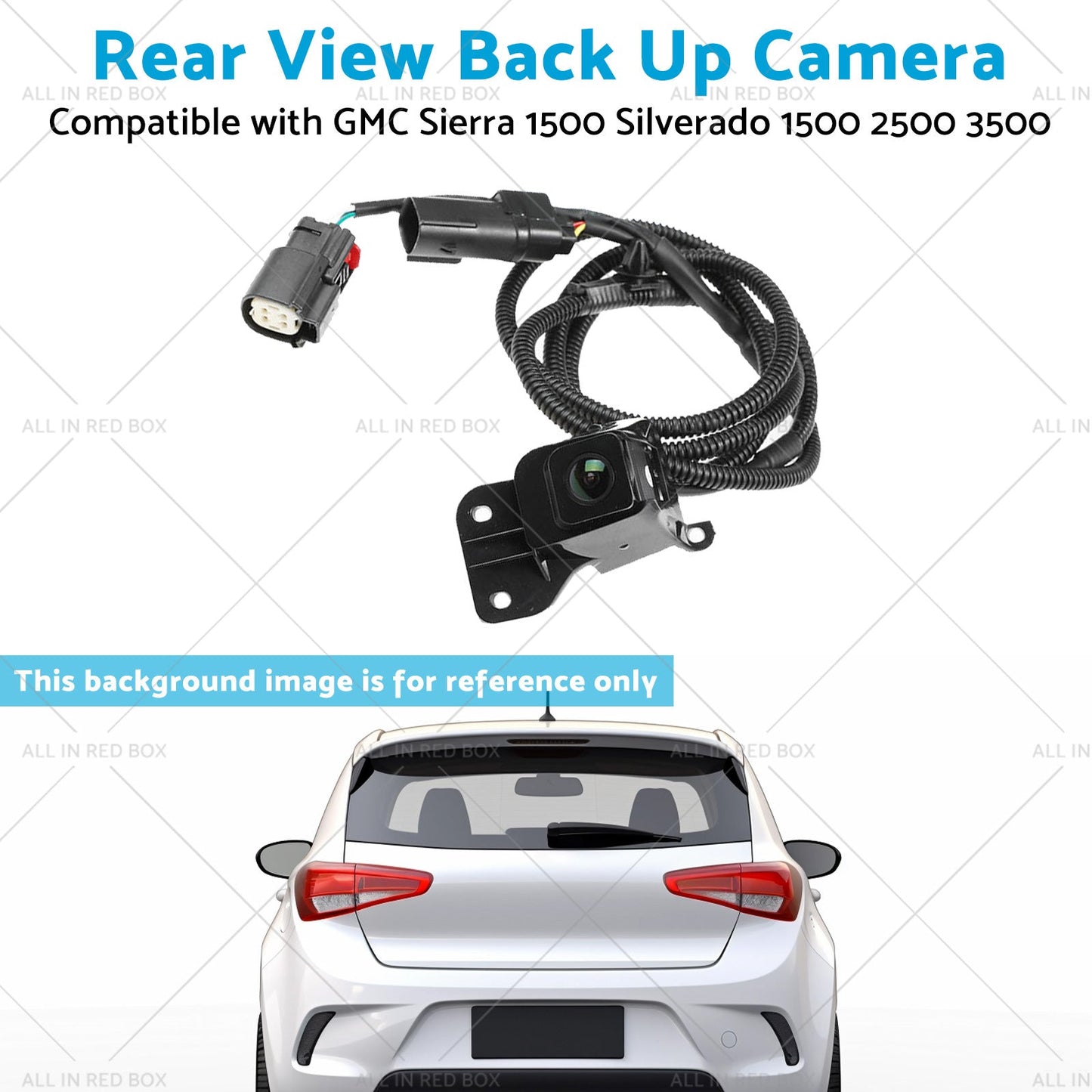 Rear View Camera Suitable for 11 - 14 GMC Sierra 1500 Silverado 1500 2500 3500 - Frazy's Auto Parts