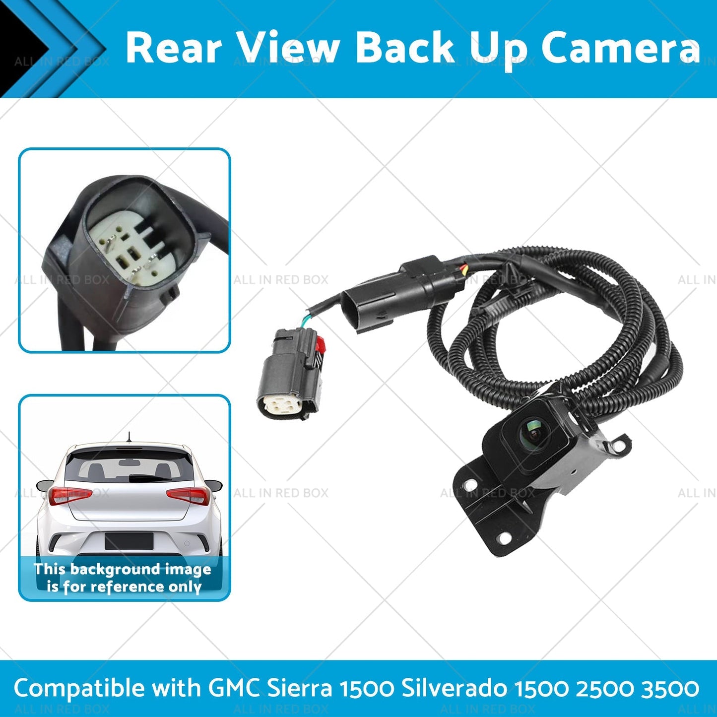 Rear View Camera Suitable for 11 - 14 GMC Sierra 1500 Silverado 1500 2500 3500 - Frazy's Auto Parts