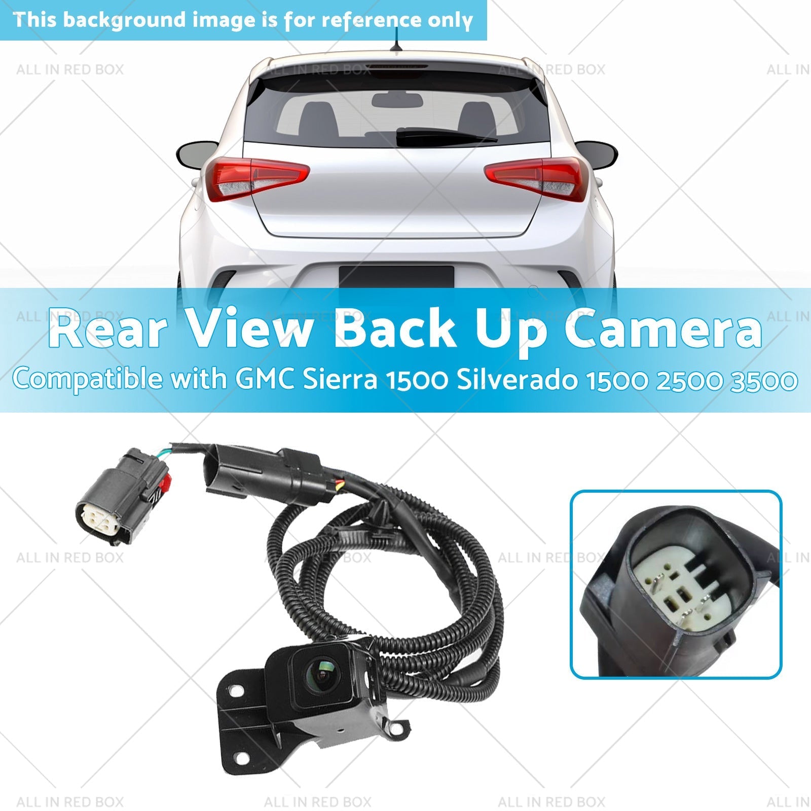 Rear View Camera Suitable for 11 - 14 GMC Sierra 1500 Silverado 1500 2500 3500 - Frazy's Auto Parts