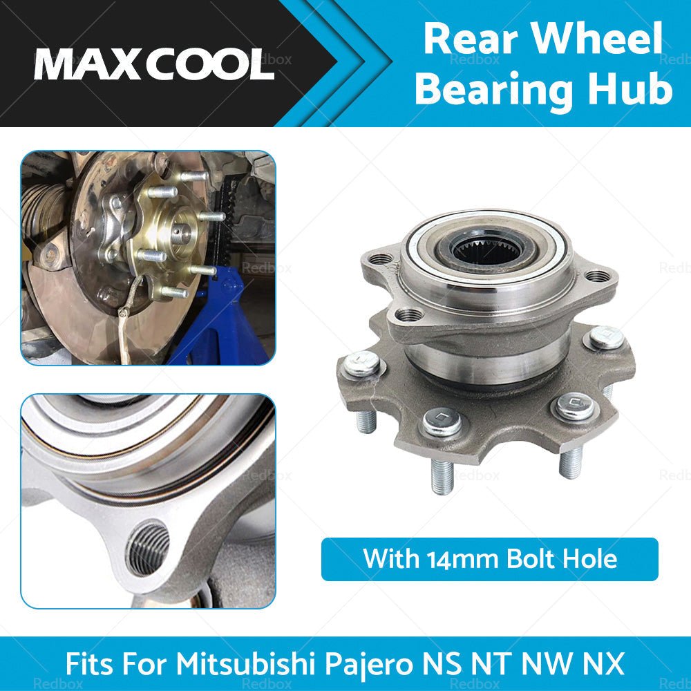 Rear Wheel Bearing Hub Fit For Mitsubishi Pajero NS NT NW NX with 14mm Bolt Hole - Frazy's Auto Parts