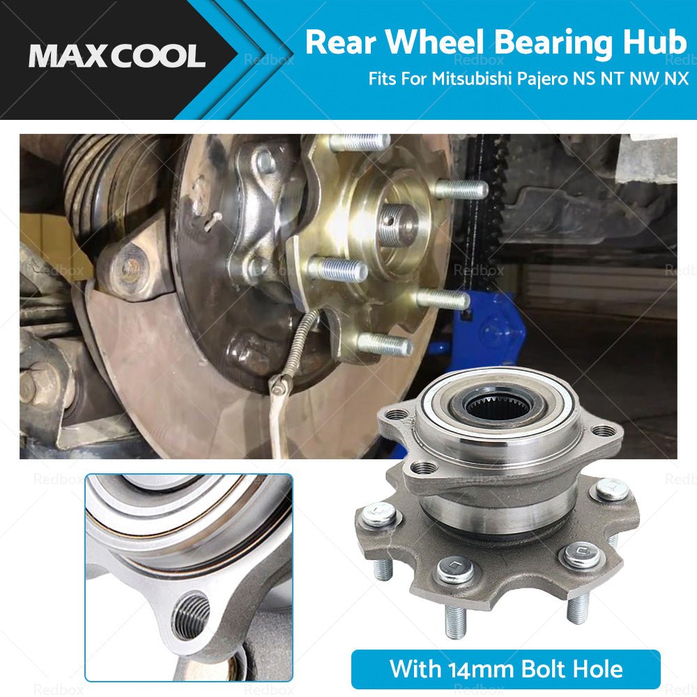 Rear Wheel Bearing Hub Fit For Mitsubishi Pajero NS NT NW NX with 14mm Bolt Hole - Frazy's Auto Parts