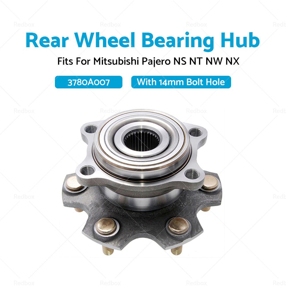 Rear Wheel Bearing Hub Fit For Mitsubishi Pajero NS NT NW NX with 14mm Bolt Hole - Frazy's Auto Parts