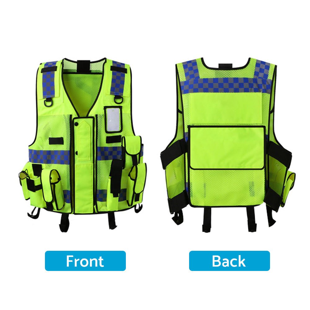 Reflective High - Visibility Safety Vest Suitable For Executive & Worksite Use - Frazy's Auto Parts