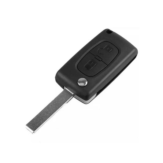Remote Car Key Fob 2 - Buttons 433FSK Suitable for Peugeot 207 307 308 407 807 - Frazy's Auto Parts