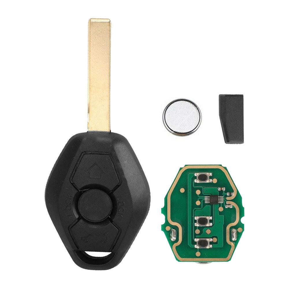 Remote Key Fob 315MHz ID44 Suitable For BMW EWS 3 5 7 Series E38 E39 E46 M3 M5 M6 HU92 - Frazy's Auto Parts