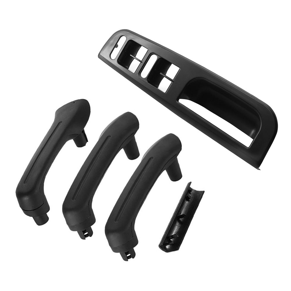 RHD Door Switch Panel Grab Handle Cover Trim Set Suitable For VW Golf MK4 1998 - 2005 - Frazy's Auto Parts