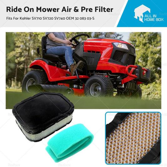 Ride On Mower Air and Pre Filter For Kohler SV710 SV720 SV740 32 083 03 - S - Frazy's Auto Parts