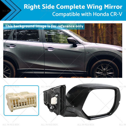 Right Door Mirror Suitable for Honda CRV CR - V RM 2012 - 2017 Blinker RH - Frazy's Auto Parts