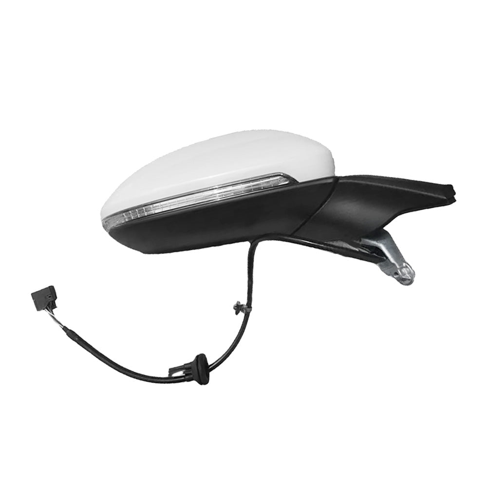 Right Door Mirror With Heated Suitable For VW Golf MK7 2013 - 2021 Driver Side - Frazy's Auto Parts