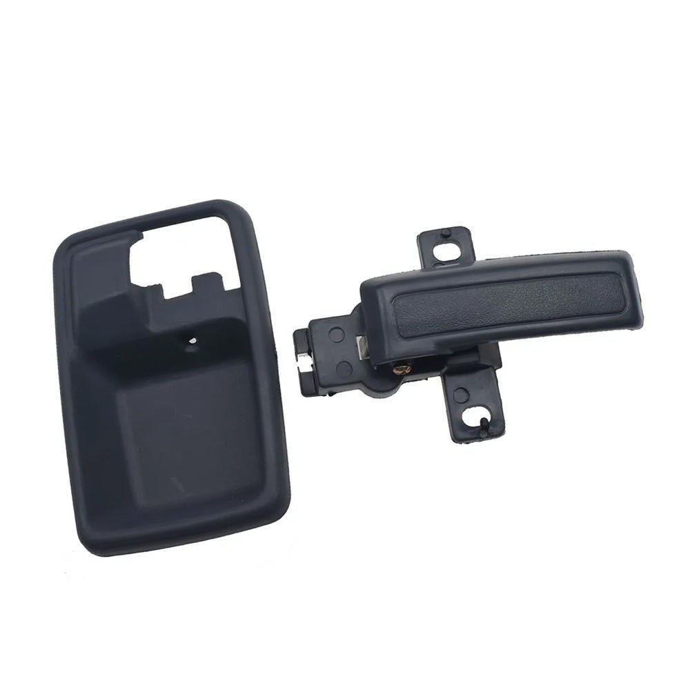 Right Hand Inner Door Handle with Case Suitable For Holden Rodeo KB / TF 1981 - 2003 Black - Frazy's Auto Parts
