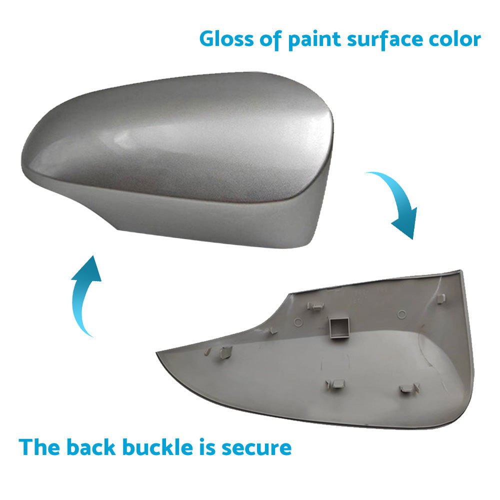 Right Mirror Cover Cap Suitable for Toyota Corolla 12 - 18 Silver 1F7 RH Side - Frazy's Auto Parts