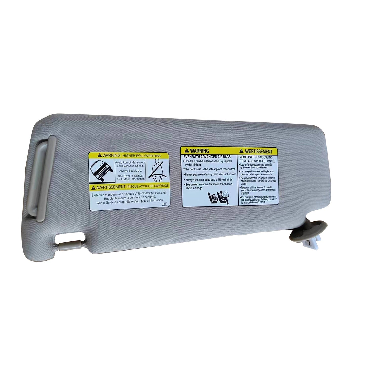 Right Side Sun Visor Suitable For Toyota Prado 2010 - 2023 74310 - 35A90 - B1 7431035A90B1 - Frazy's Auto Parts