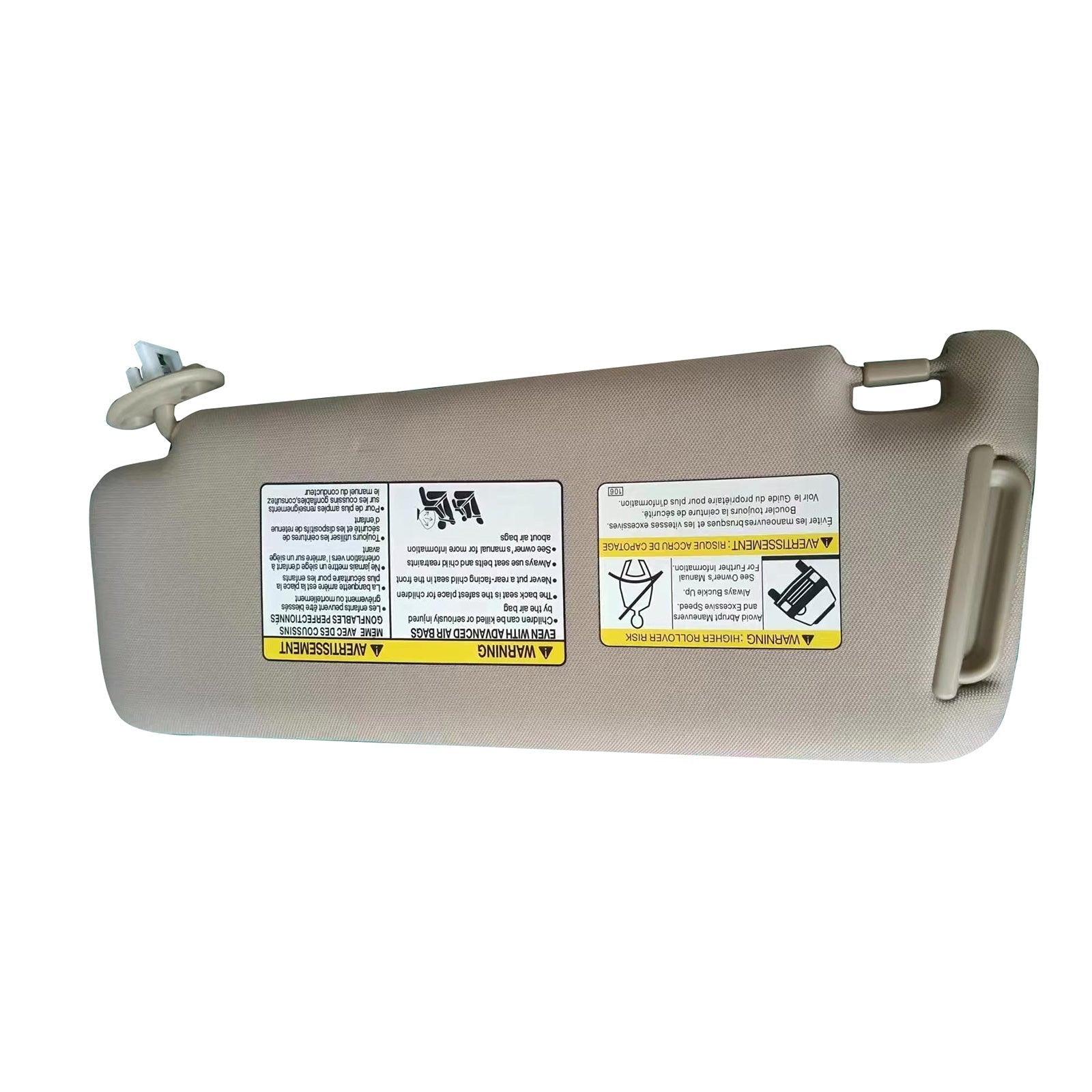 Right Side Sun Visor Suitable For Toyota Prado 2010 - 2023 74310 - 35A91 - E1 - Frazy's Auto Parts