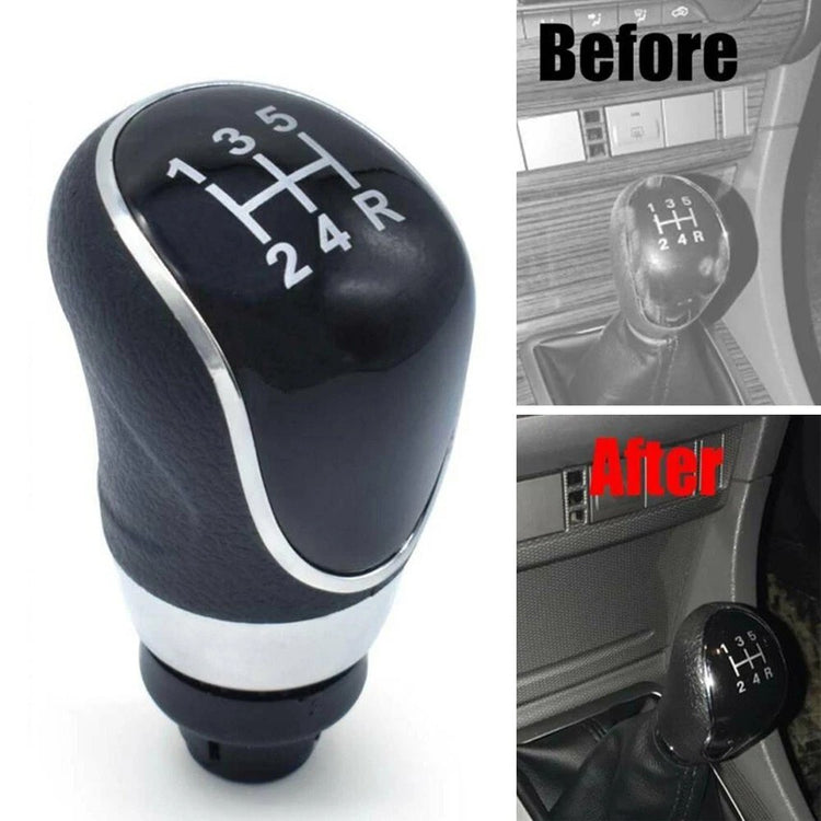 5 Speeds Gear Stick Shift Knob For Ford Focus MK2 MK3 7 C-MAX S-Max B-Max Fiesta