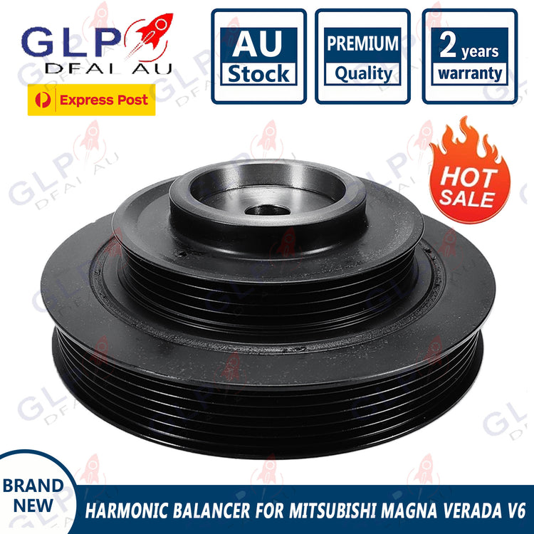 HARMONIC BALANCER FOR MITSUBISHI MAGNA VERADA V6 - Magna TH-TW - Verada KE-KJ